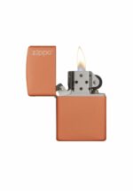 Encendedor Zippo Naranja Mate - Imagen 4
