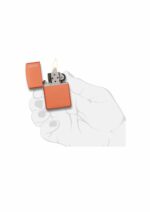 Encendedor Zippo Naranja Mate - Imagen 3