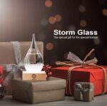 Storm Glass - Recipiente decorativo de vidrio para predicción meteorológica. - Imagen 5