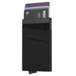 TARJETERO VULKIT MINIMALISTA (Negro)