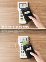 TARJETERO VULKIT MINIMALISTA (Negro) - Imagen 4