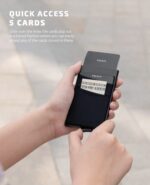 TARJETERO VULKIT MINIMALISTA (Negro) - Imagen 3