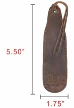 Marcapáginas de piel hecho a mano (Pack x 3) - Imagen 4