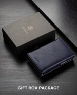 BILLETERA VULKIT CON PORTAMONEDAS Side- Pop Up (Navy) - Imagen 7