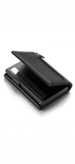 BILLETERA VULKIT CON PORTAMONEDAS Side - Pop Up Edición Alpha Človek (Negro) - Imagen 12