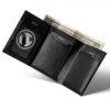BILLETERA VULKIT CON PORTAMONEDAS Side - Pop Up Edición Alpha Človek (Negro) - Imagen 11