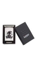 Encendedor Zippo Blanco Mate (Máscara de gas) - Imagen 4