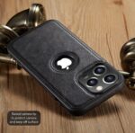 Carcasa de piel para iPhone 13 (Negro) - Imagen 3