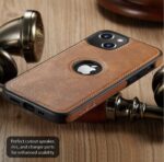Carcasa de piel para iPhone 12/13 (Café) - Imagen 4