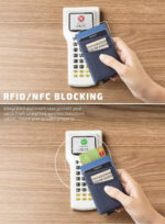 TARJETERO VULKIT MINIMALISTA (Navy) - Imagen 3