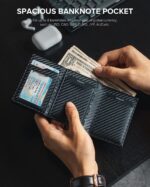 BILLETERA VULKIT CON PORTAMONEDAS Side - Pop Up (Fibra de Carbono) - Imagen 3