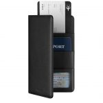 PORTA PASAPORTE PLEGABLE (Negro)