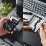 TARJETERO VULKIT MINIMALISTA PORTA ID (Negro Camuflaje) - Imagen 6