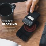 TARJETERO VULKIT MINIMALISTA PORTA ID (Negro) - Imagen 3