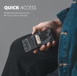 TARJETERO VULKIT MINIMALISTA PORTA ID (Negro Camuflaje) - Imagen 5