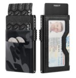 TARJETERO VULKIT MINIMALISTA PORTA ID (Negro Camuflaje)