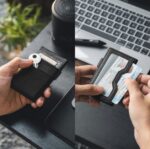 TARJETERO VULKIT MINIMALISTA PORTA ID (Negro) - Imagen 6