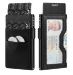 TARJETERO VULKIT MINIMALISTA PORTA ID (Negro)