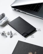 TARJETERO DE ALUMINIO ULTRA SLIM (Negro) - Imagen 5