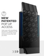 TARJETERO DE ALUMINIO ULTRA SLIM (Negro) - Imagen 2