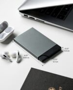 TARJETERO DE ALUMINIO ULTRA SLIM (Space Grey) - Imagen 5