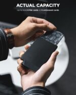 TARJETERO DE ALUMINIO ULTRA SLIM (Negro) - Imagen 4