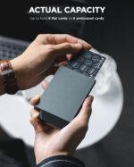 TARJETERO DE ALUMINIO ULTRA SLIM (Space Grey) - Imagen 2