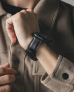 Correa de cuero para Apple iWatch (Negro) - Imagen 3