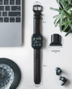 Correa de cuero para Apple iWatch (Negro) - Imagen 6
