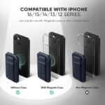 BILLETERA VULKIT CON SOPORTE MAGNÉTICO MAGSAFE (Navy) - Imagen 7