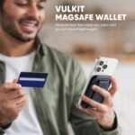BILLETERA VULKIT CON SOPORTE MAGNÉTICO MAGSAFE (Navy) - Imagen 4