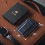 BILLETERA VULKIT CON SOPORTE MAGNÉTICO MAGSAFE (Navy) - Imagen 3