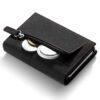 BILLETERA VULKIT CON PORTAMONEDAS SIDE - POP UP(CUERO DE ALCANTARA - CAFÉ) - Imagen 10