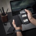 BILLETERA EKSTER PARLIAMENT CUERO DE NAPPA (Negro) - Imagen 2