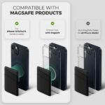TARJETERO VULKIT MAGNÉTICO CON MAGSAFE (Negro) - Imagen 6