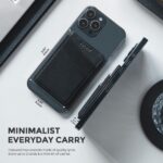 TARJETERO VULKIT MAGNÉTICO CON MAGSAFE (Negro) - Imagen 3