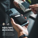 TARJETERO VULKIT MAGNÉTICO CON MAGSAFE (Negro) - Imagen 4