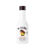 Mini botella ron Malibu (Peach)