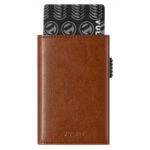 BILLETERA VULKIT SIN PORTAMONEDAS Side - Pop Up (Café)