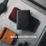 BILLETERA VULKIT SIN PORTAMONEDAS Side - Pop Up (Negro) - Imagen 2