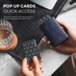 BILLETERA VULKIT SIN PORTAMONEDAS Side - Pop Up (Navy) - Imagen 3