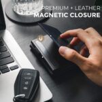 BILLETERA VULKIT SIN PORTAMONEDAS Side - Pop Up (Navy) - Imagen 2