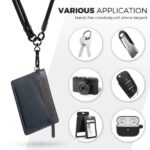 Lanyard universal para todo tipo de celular (Negro) - Imagen 4