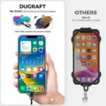 Lanyard universal para todo tipo de celular (Negro) - Imagen 5