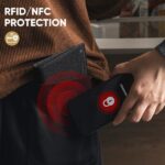 BILLETERA VULKIT BIFOLD OLD SCHOOL - CUERO DE GRANO (Negro) - Imagen 5