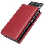 BILLETERA VULKIT CON PORTAMONEDAS Side - Pop Up Edición Alpha Človek (Rojo)