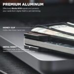 BILLETERA METÁLICA/CUERO CON CLIP PARA EFECTIVO (Espresso) - Imagen 7