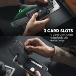 BILLETERA VULKIT CON SOPORTE MAGNÉTICO MAGSAFE (Negro) - Imagen 6